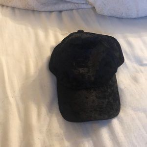 black velvet baseball hat